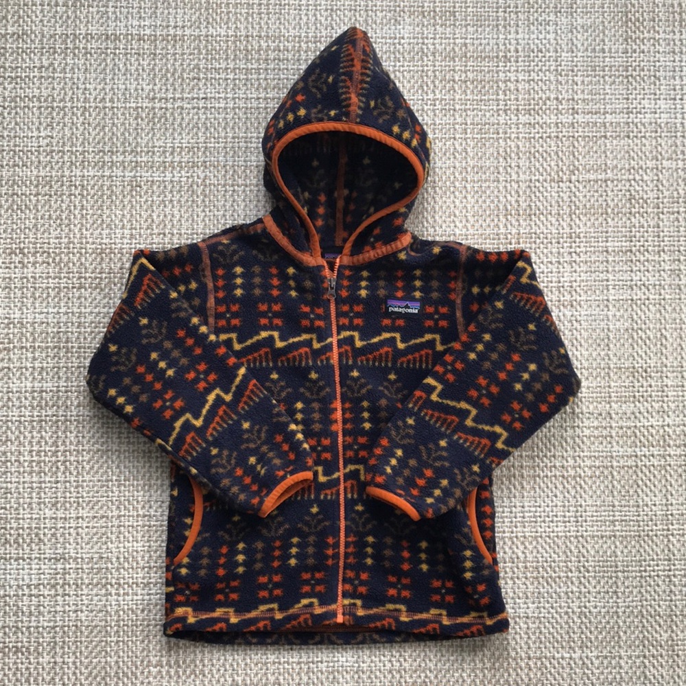 Patterned Fleece Jacket (size 4T)